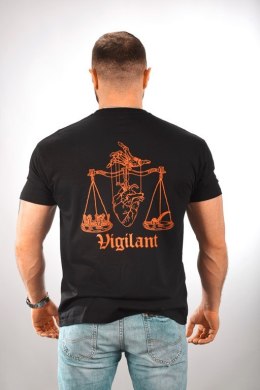 T-Shirt VIGILANT czarny